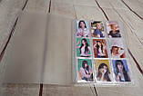 Біндер для фотокарток білий К-ПОП альбом для карток K-POP lomo card на 540 шт, фото 4