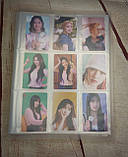 Біндер для фотокарток білий К-ПОП альбом для карток K-POP lomo card на 540 шт, фото 5