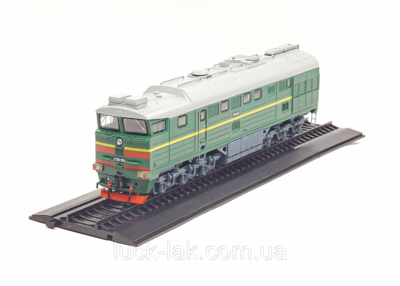 Масштабна модель грузового тепловоза  2ТЭ 116 масштаб 1/87 (Наши поезда), фото 1