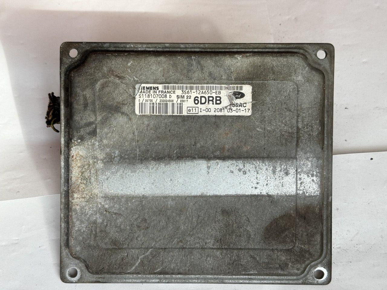 Електронний блок керування Ford Siemens S118107008D / 3S61-12A650-EB / 3S6112A650EB / 6DRB, фото 1