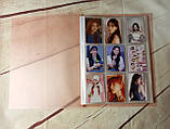 Біндер для фотокарток червоний К-ПОП альбом для карток K-POP lomo card на 540 шт, фото 4