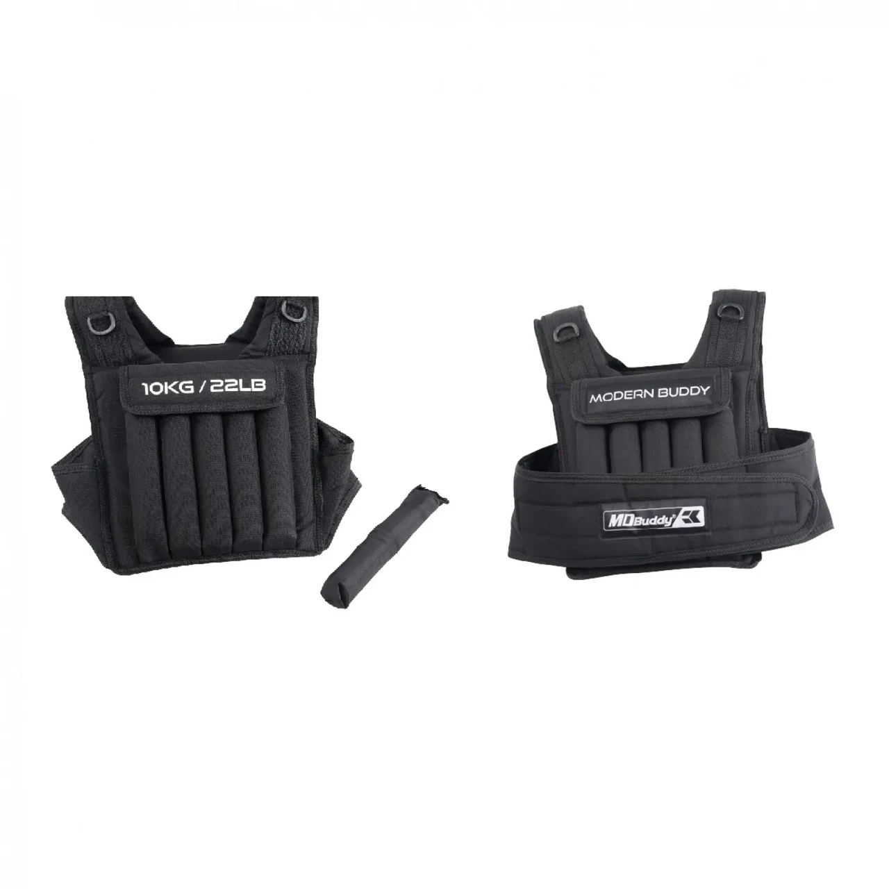 Обважнювальний жилет Ecofit MD1686 10kg Cordura+Iron, фото 1