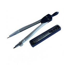 727534 Циркуль у пластмасовому пеналі