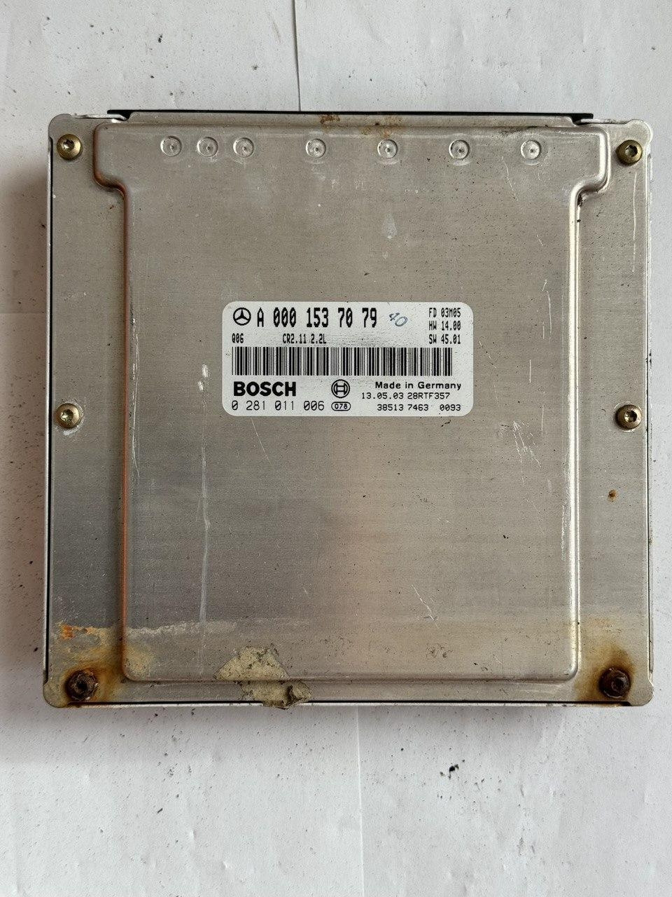 Електронний блок керування Mercedes Bosch A 000 153 70 79 / A0001537079 / 0 281 011 006 / 0281011006