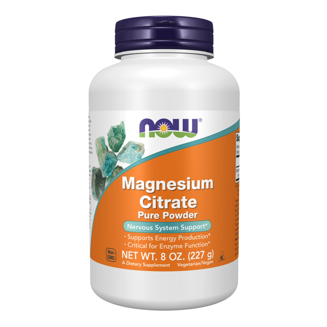 Magnesium Citrate Powder - 8 oz, фото 1