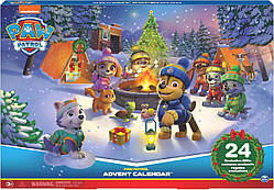 Ігровий набір Адвент-календар 2023 Різдвяний Щенячий патруль Paw Patrol Advent Calendar оригінал