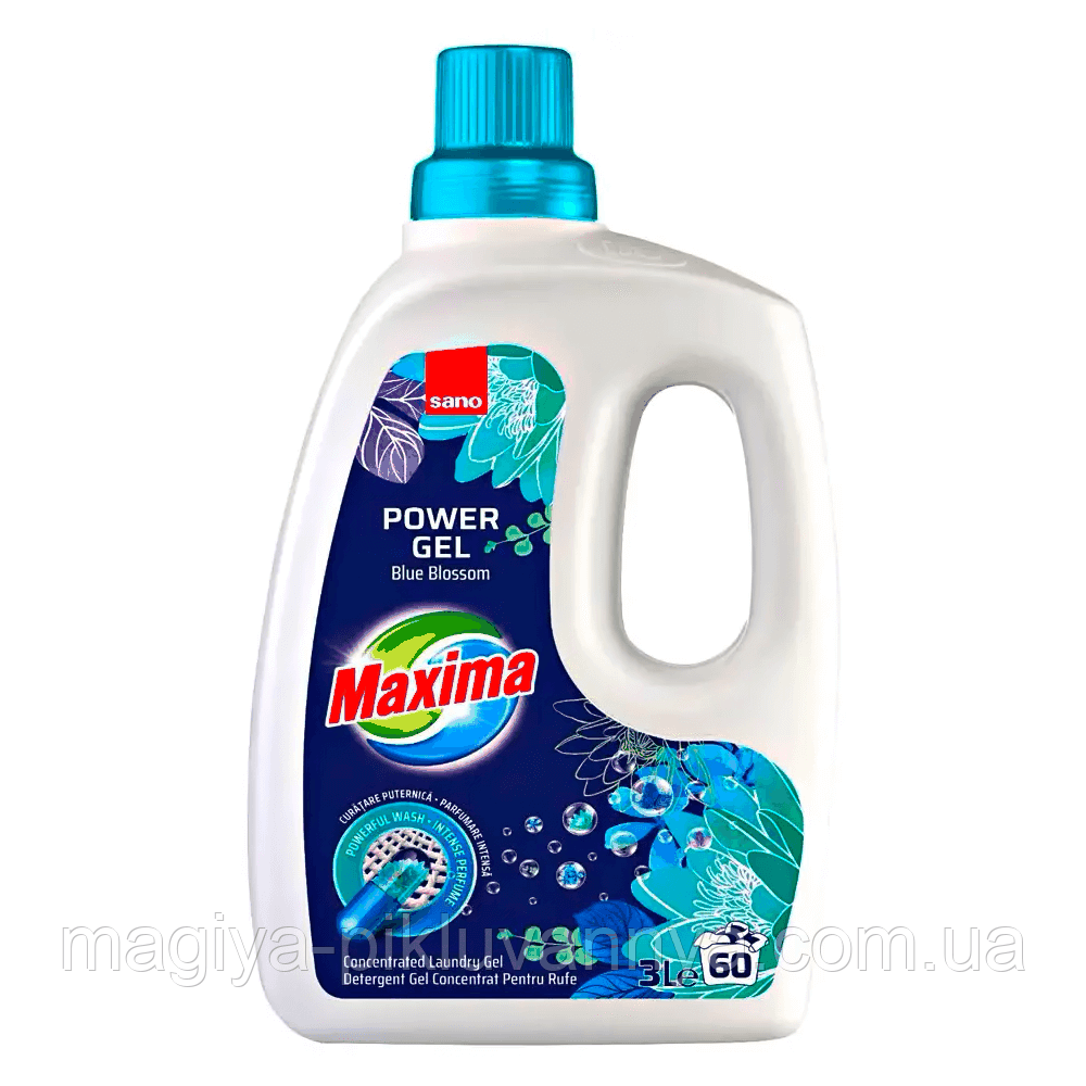 Гель для стирки Sano Maxima "Blue Blossom" 3 л