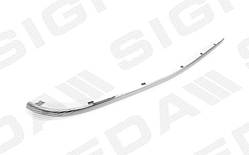 Накладка молдінгу бампера (задня, права) MB E-Class (W210) (1999-2003) Signeda