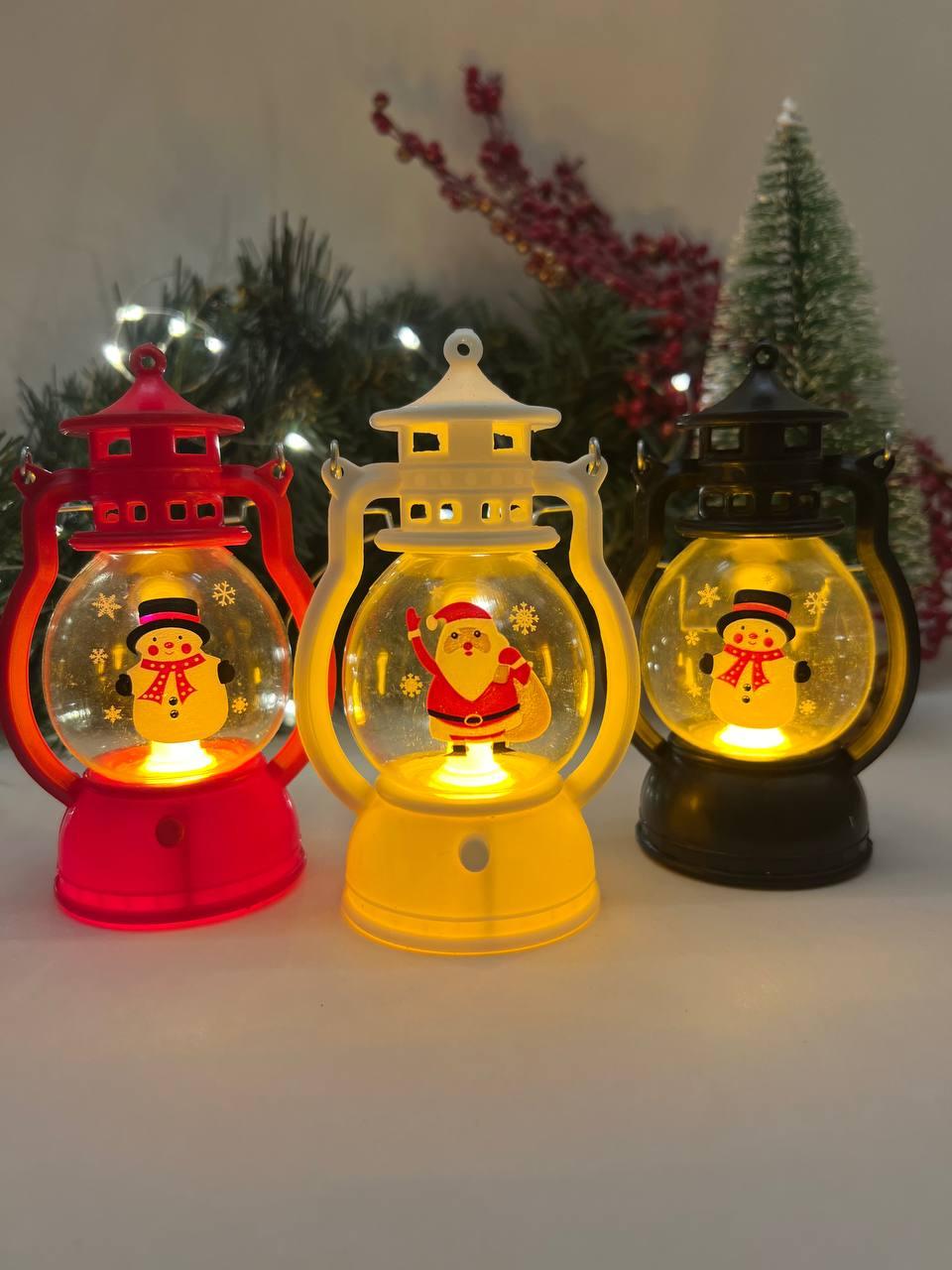 Новорічний ліхтарик 12х8 см 6614-9