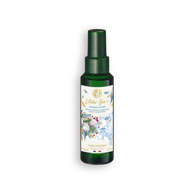 Парфумований спрей для тіла та волосся Морозний лічі Yves Rocher, Ив Роше, 100 мл