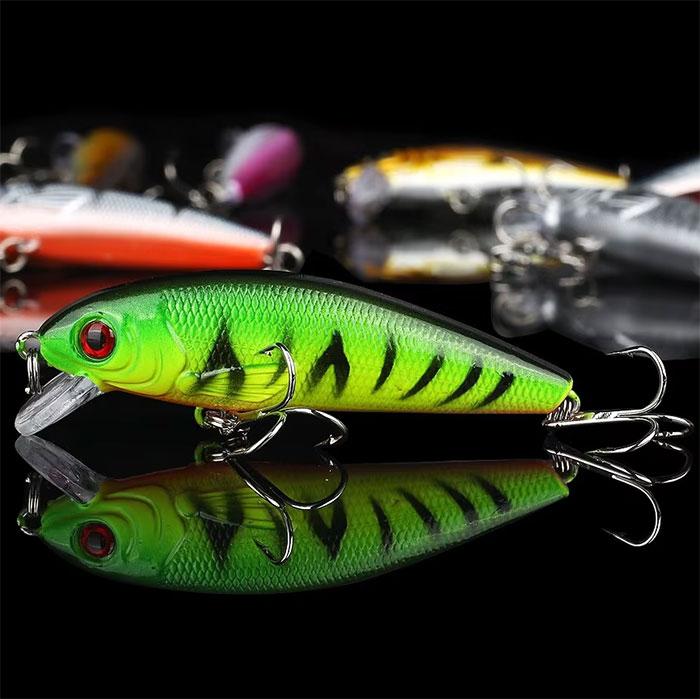 Плаваючий Воблер мінноу minnow на щуку і окуня 7,5см, 9g