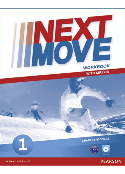Книга "Next Move 1 Workbook & MP3 Audio Pack" Pearson Англійська для підлітків Робочий зошит з диском