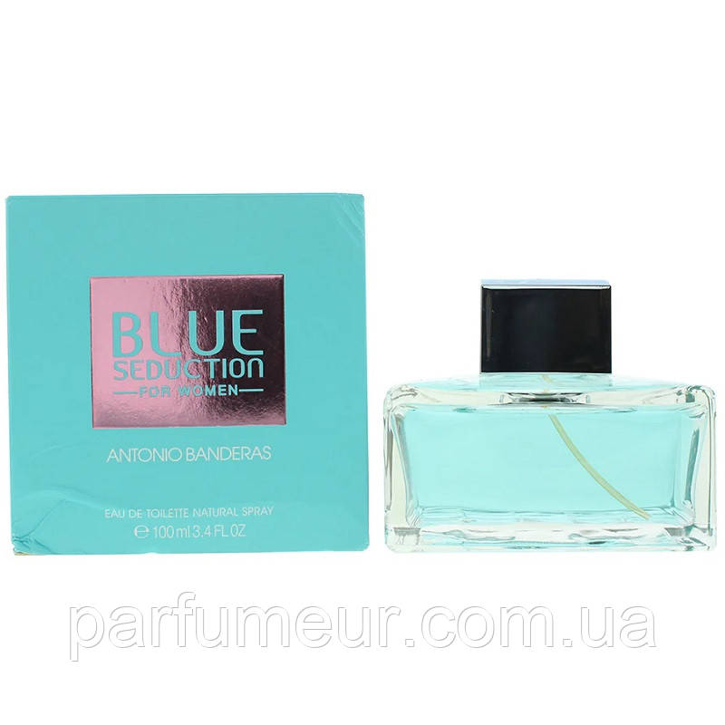 Antonio Banderas Blue Seduction туалетна вода 100 мл, фото 1
