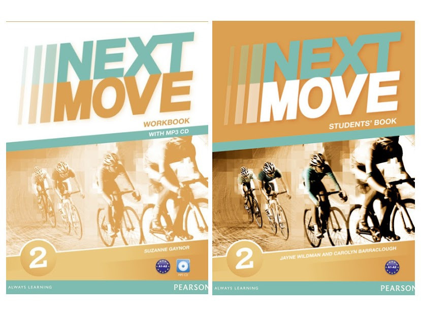 Набір книг "Next Move 2 Students Book" Pearson,"Next Move 2 Workbook" Робочий зошит
