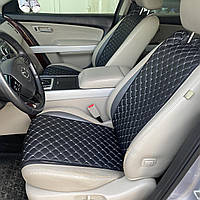 Накидка на сидіння водія Volkswagen Caddy Чорна Чохол накидка на автосидіння Фольксваген Кадді Стандарт