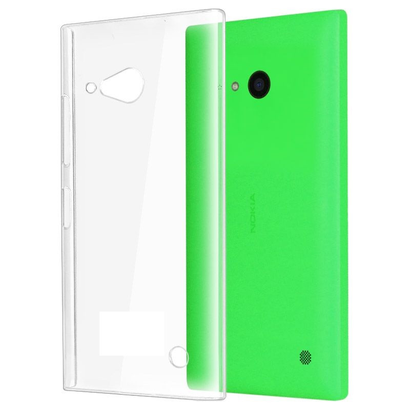 Прозорий Slim чохол Nokia Lumia 501 Asha (0,3 мм)