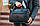 Ділова шкіряна сумка для ноутбука Borsa Leather 5526 Чорна, фото 11
