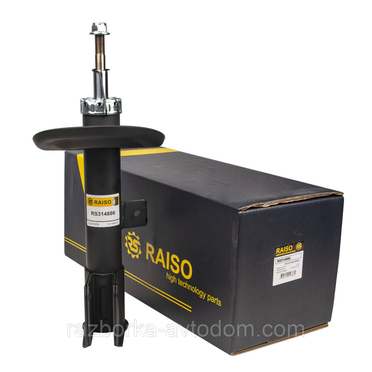 Амортизатор передній лівий Raiso (Швеція) Peugeot Partner , Пежо Партнер 08- #RS314886 UABLPMA17