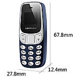 Міні мобільний маленький телефон L8 Star BM10 (2Sim) типу Nokia, фото 7