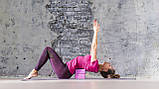 Блок для йоги PowerPlay 4006 Yoga Brick Рожевий, фото 8