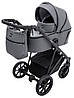 Коляска 2 в 1 Bair Vega ECO VE-47 темно-сірий, фото 2