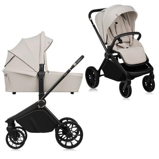 Універсальна коляска 2 в 1 Lionelo MIKA PLUS 2IN1 BEIGE SAND, фото 1