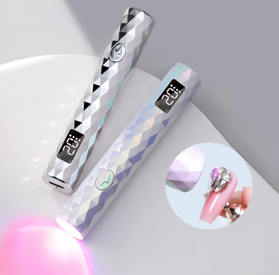 Лампа на акумуляторі (180mah), з USB Led 13 (3 Вт.) для прихвату верхніх форм, гелевих тіпс та декору
