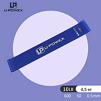 Набір фітнес-гум U-Powex. Набір гумок-еспандерів для фітнесу U-Powex 5 в 1 з мішечком, фото 8