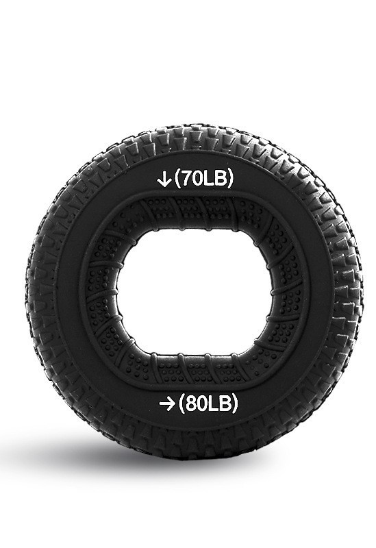 Еспандер кистьовий для зміцнення та розвитку передпліч, зап'ястей та пальців. Еспандер силіконовий для рук 2 в 1, фото 1