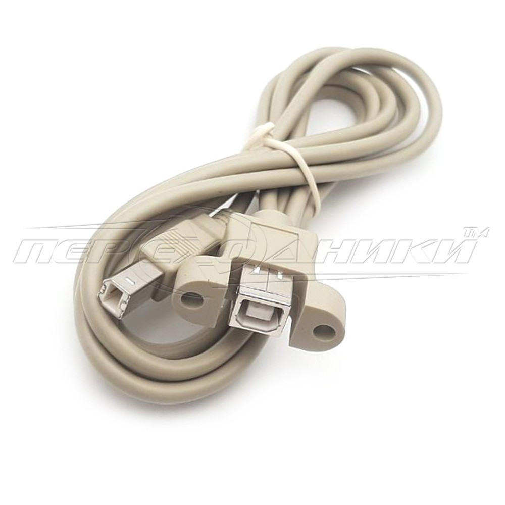 Кабель BM — BM (мама), сірий, 1.5 м