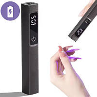 Лампа на акумуляторі (180mah), з USB Led 15 (3 Вт.) для прихвату верхніх форм, гелевих тіпс та декору