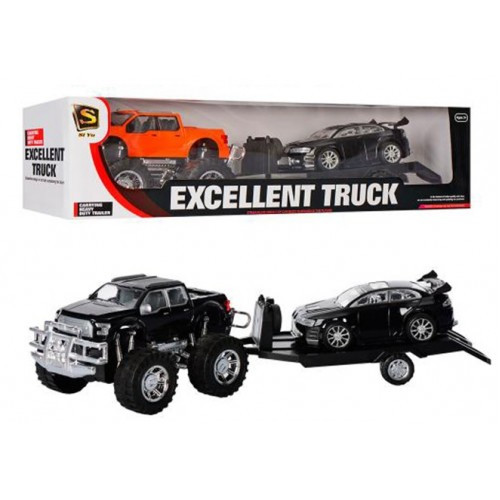 ВІДЛОМАНЕ КОЛЕСО В ПРИЧЕПІДжип інер. 89188-85-86 58см з причепом машинка в коробці 63*16*18см