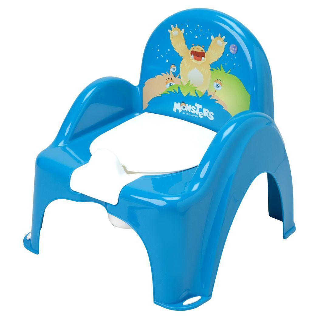Горщик - крісло Tega Monsters MN-007-126 blue (блакитний), фото 1