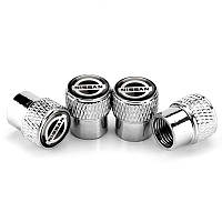 Ковпачки на ніпель для Ніссан Alitek Rif Metal Silver Nissan (4 шт.)