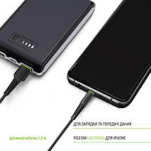 Кабель Intaleo CBFLEXL1 USB-Lightning (M/M) 1.2m Black (1283126577673), фото 4