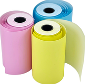 Універсальна різнобарвна термопапір JETIX без клейкої основи 57 мм для портативного мініприн