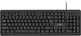 Комплект клавіатура+миша 2E MK401 EN/UKR Black (2E-MK401UB_UA)