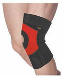 Наколінник Power System PS-6012 Neo Knee Support Black/Red (1шт.) L, фото 7