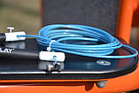 Скакалка швидкісна PowerPlay 4202 Ultra Speed Rope Бірюзова (2,9m.), фото 9