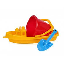 Кораблик 2 арт.2872 (+відро Замок+ лопатка) р.40х20х18см ТМТехноК