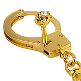Наручники металеві золотистого кольору Lockink Pretty sub Handcuffs Кайф, фото 2