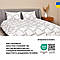 Набір подушка 50х70 см та полуторна зимова ковдра 140х210 см Elegantly IDEIA штучний пух, фото 10