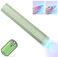 Лампа-ліхтарик LED-12 (3 Вт.) на акумуляторі (180mah), з USB для прихвату верхніх форм, гелевих типс та декору