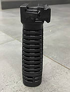 Рукоятка передня DLG TACTICAL (DLG-115-black), колір Чорний, з відсіком, з планкою Пікатінні, рукоятка перенесення вогню, фото 5