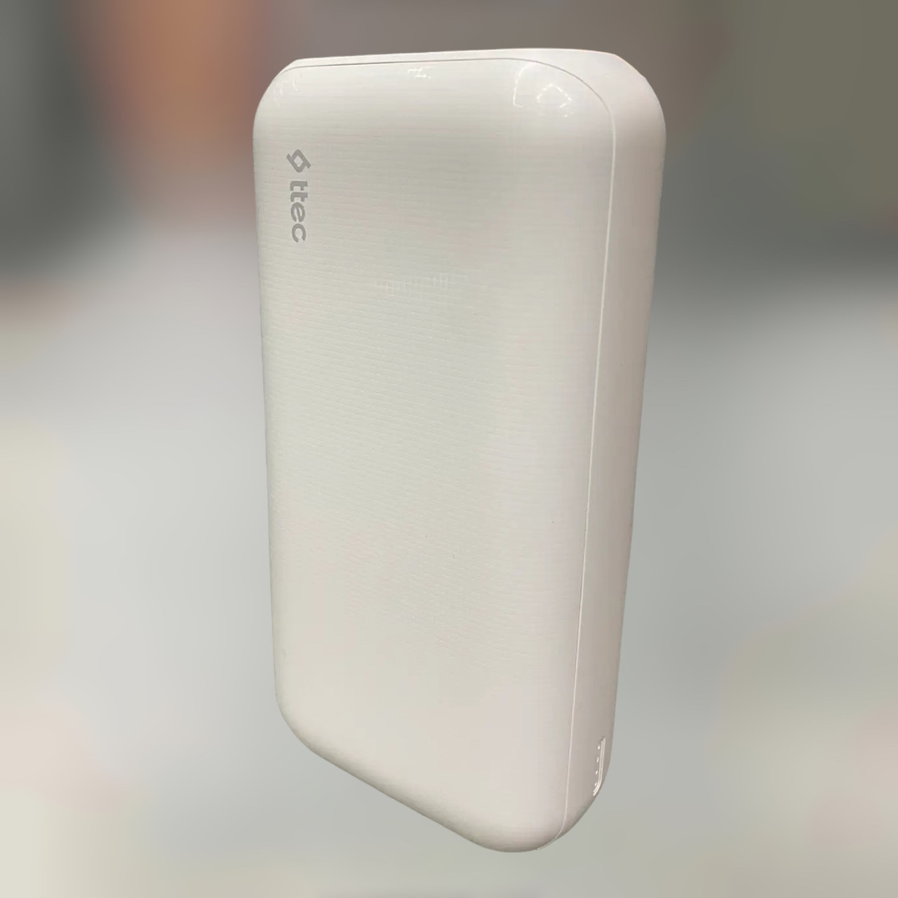 Зовнішній акумулятор Ttec ReCharger Ultra, 30000 mAh 10W, Білий, повербанк, портативний зарядний пристрій, Power Bank (2BB190B)