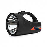 Фонарь акумуляторний світлодіодний з ручкою Watton WT-240 20 W прожекторний фонарик переносний, фото 6