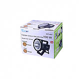 Ліхтар акумуляторний світлодіодний Watton WT-407 прожектор з ручкою переносний, ліхтарик великий, фото 8