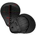 Лапи боксерські RDX F6 KARA Matte Black, фото 3