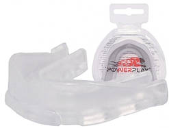 Капа боксерська PowerPlay 3306 JR дитяча (вік до 10) прозора з смаком лемону