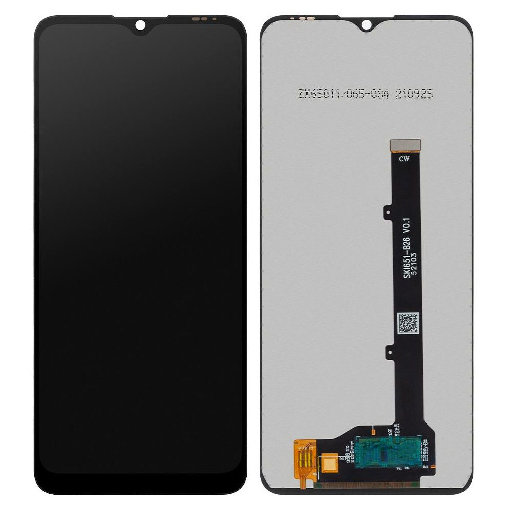 Дисплей ZTE Blade A51 2021/A71 (A7030) у зборі із сенсором black (оригінал завод)